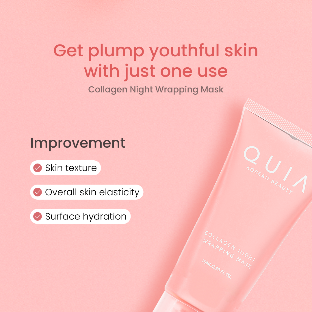 Collagen Night Wrapping Mask - Quia Beauty