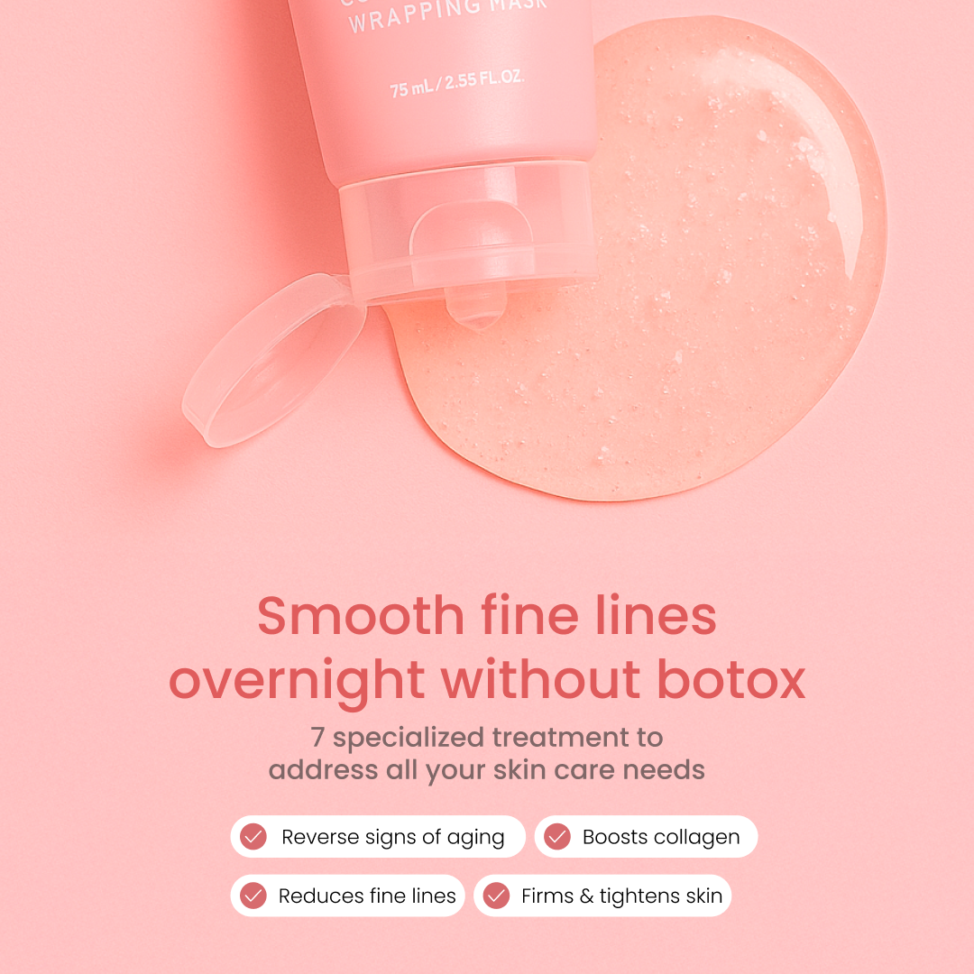 Collagen Night Wrapping Mask - Quia Beauty