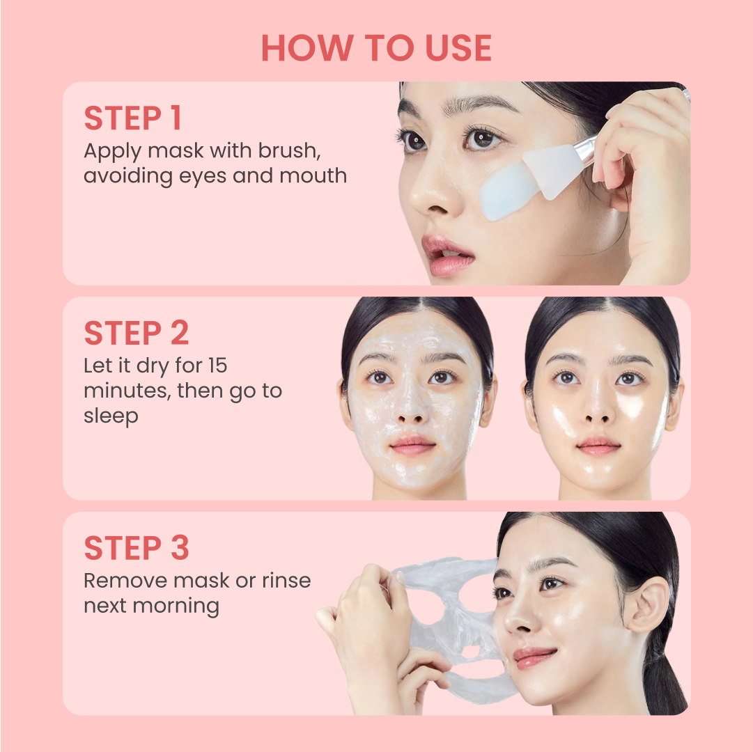 Collagen Night Wrapping Mask - Quia Beauty